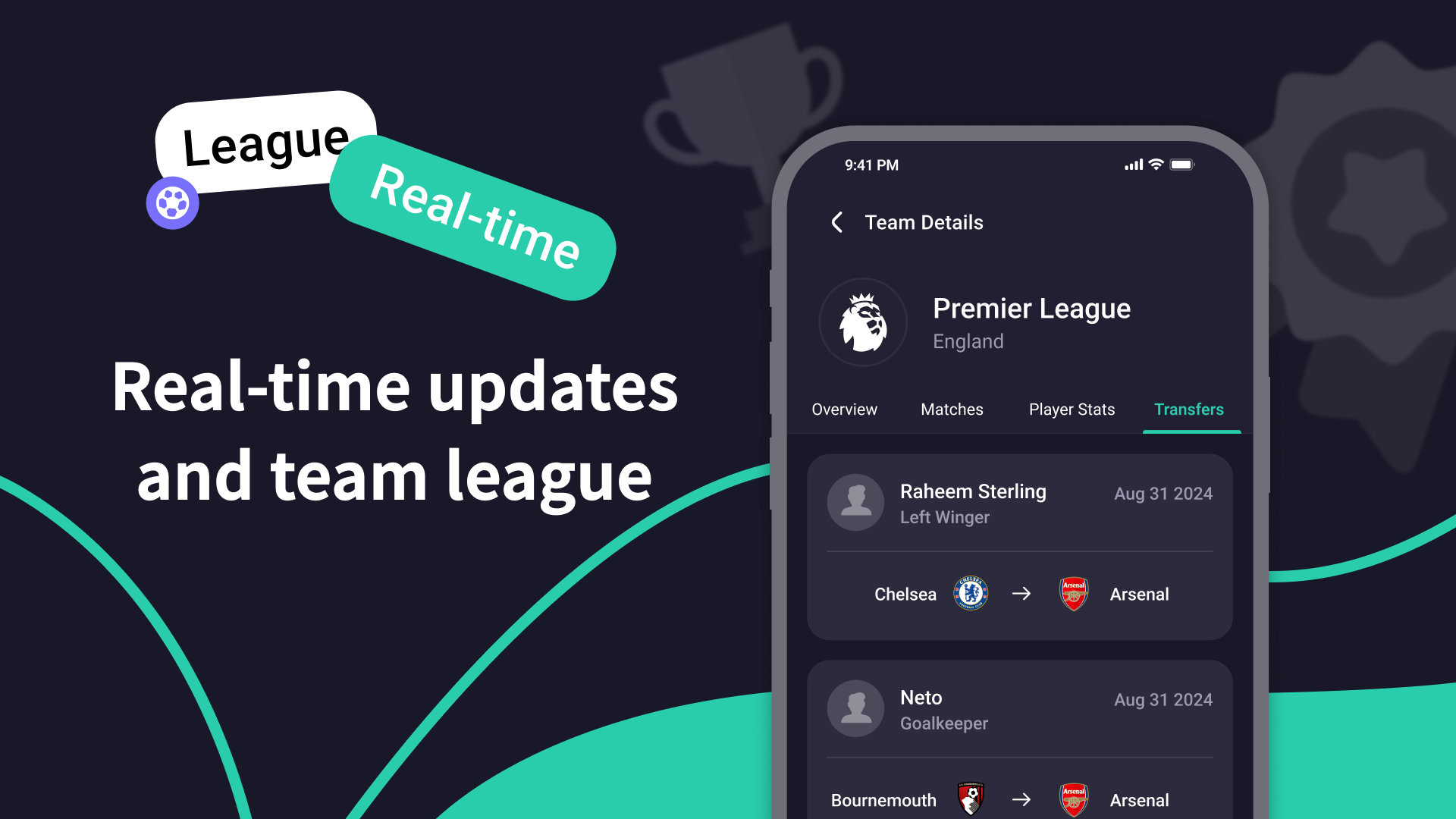 اسکرین شات 7 برنامه Football Score