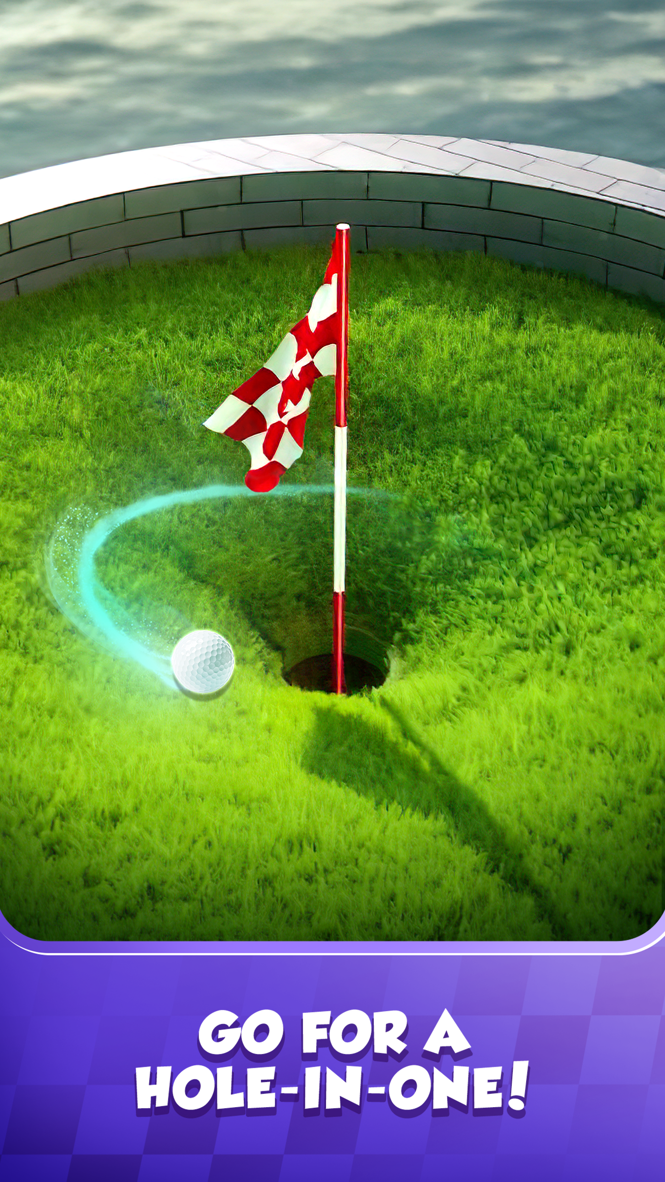 اسکرین شات 1 بازی Golf Rival - Multiplayer Game