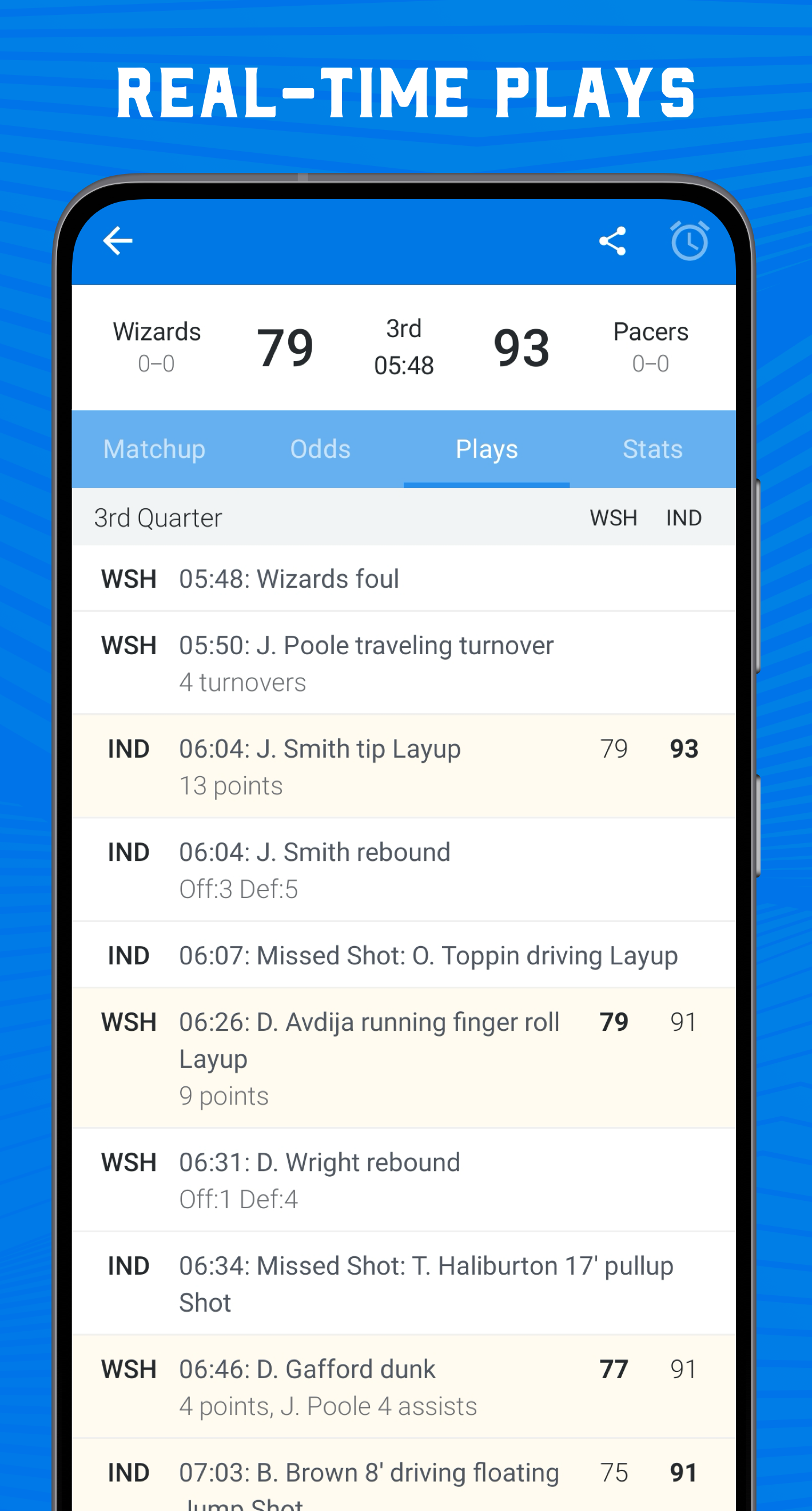 اسکرین شات 3 برنامه Superfan Sports Pro Basketball