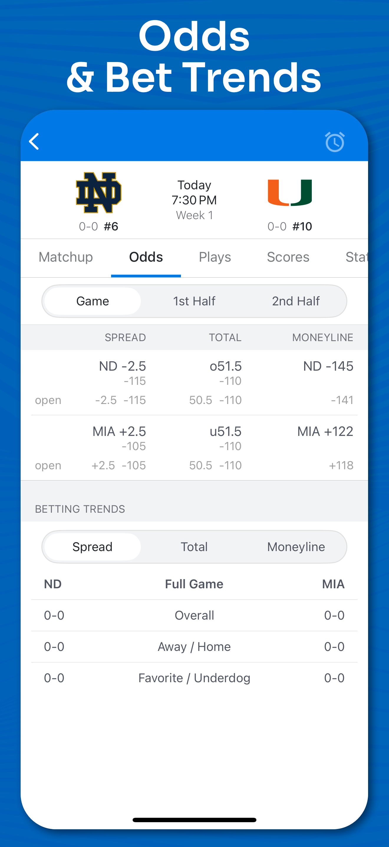 اسکرین شات 7 برنامه Superfan: College Football