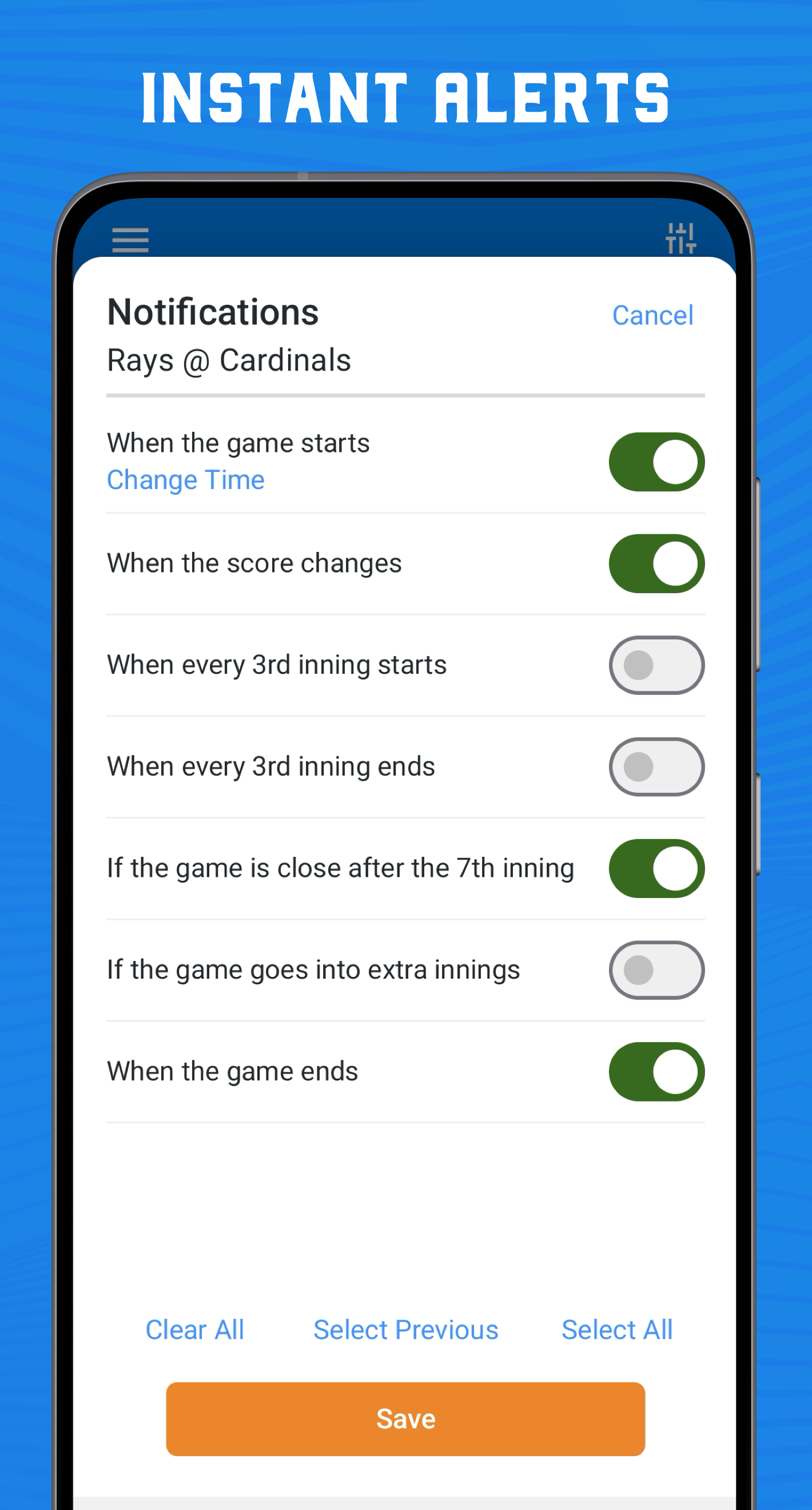 اسکرین شات 5 برنامه Superfan Sports: MLB Baseball