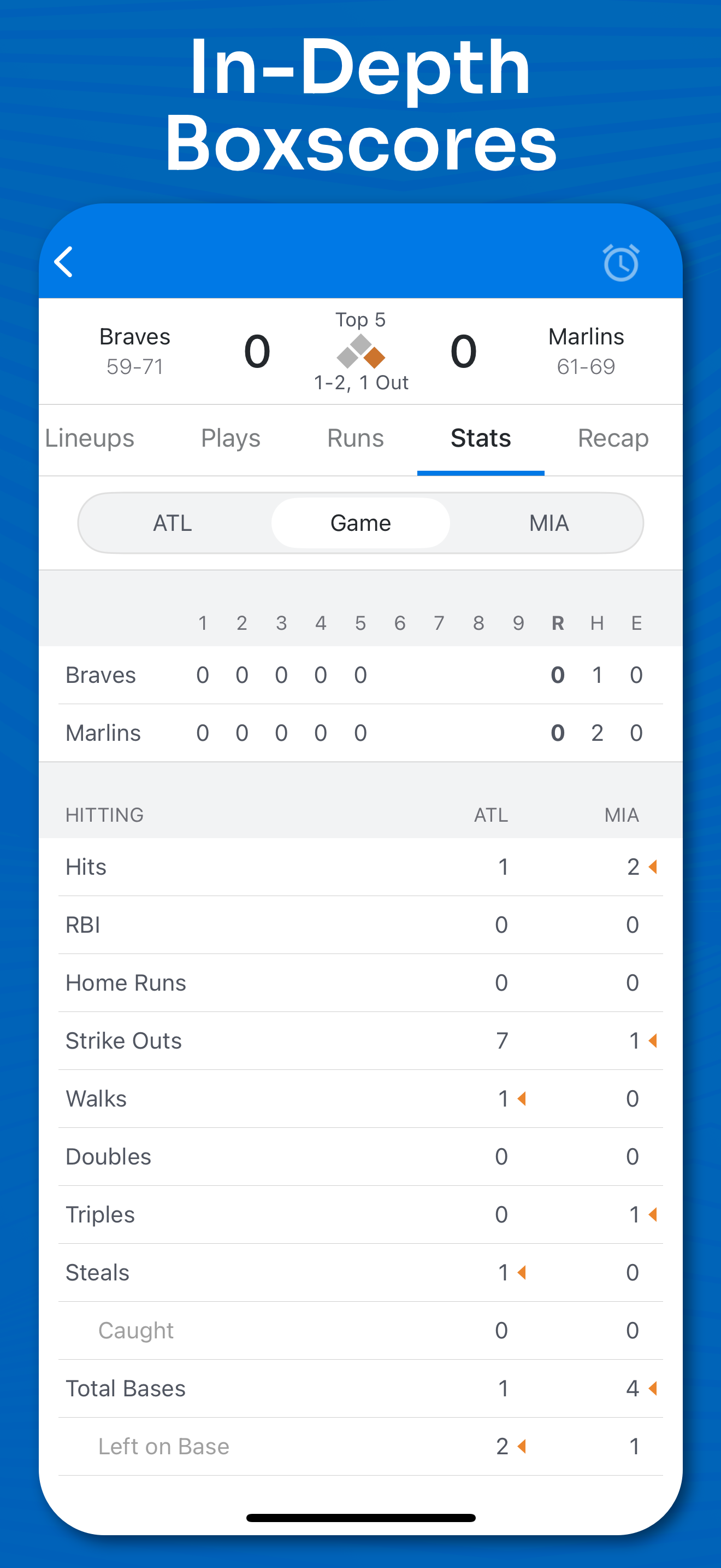 اسکرین شات 4 برنامه Superfan Sports: MLB Baseball