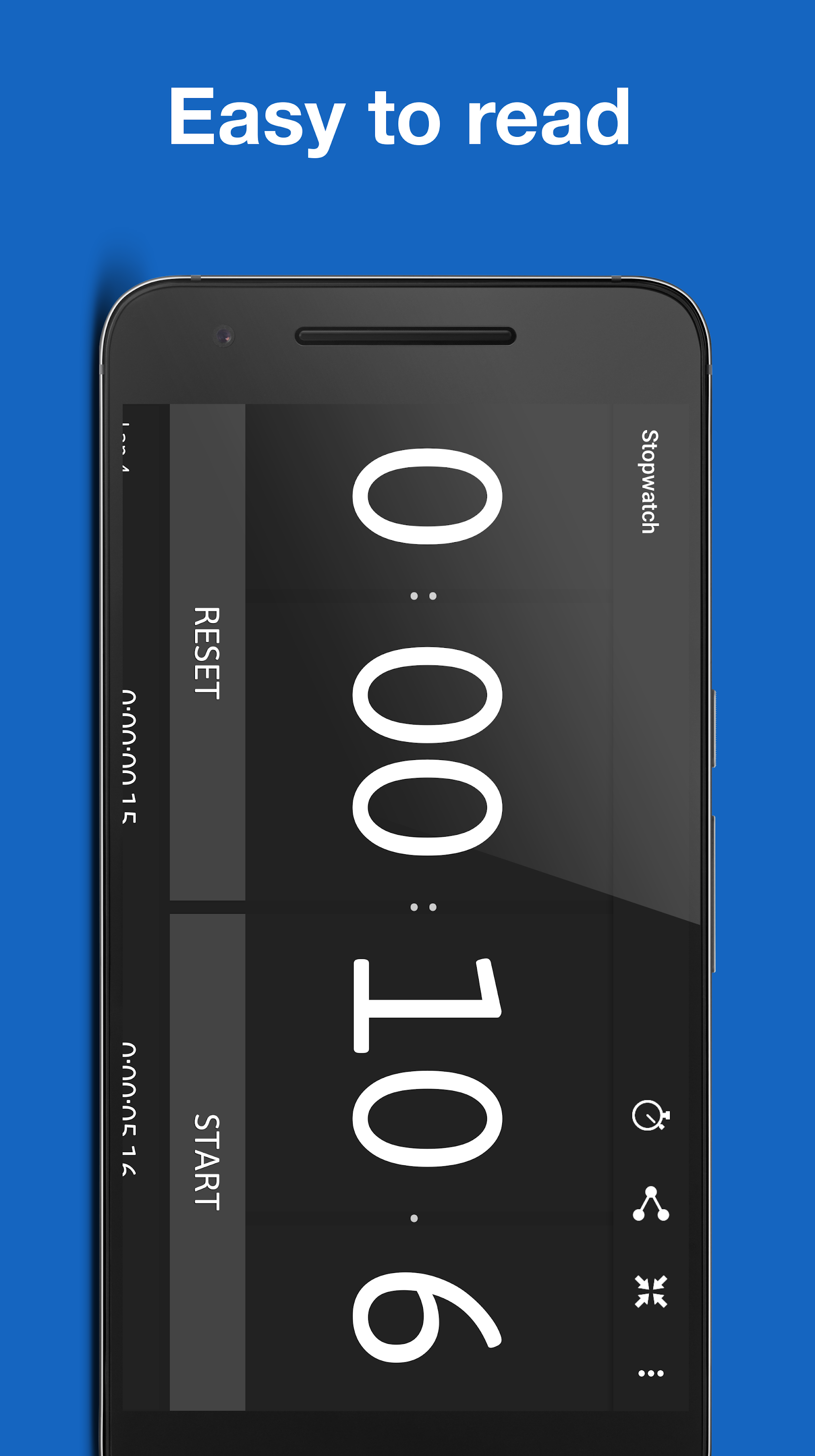 اسکرین شات 2 برنامه Multi Stopwatch and Timer Plus