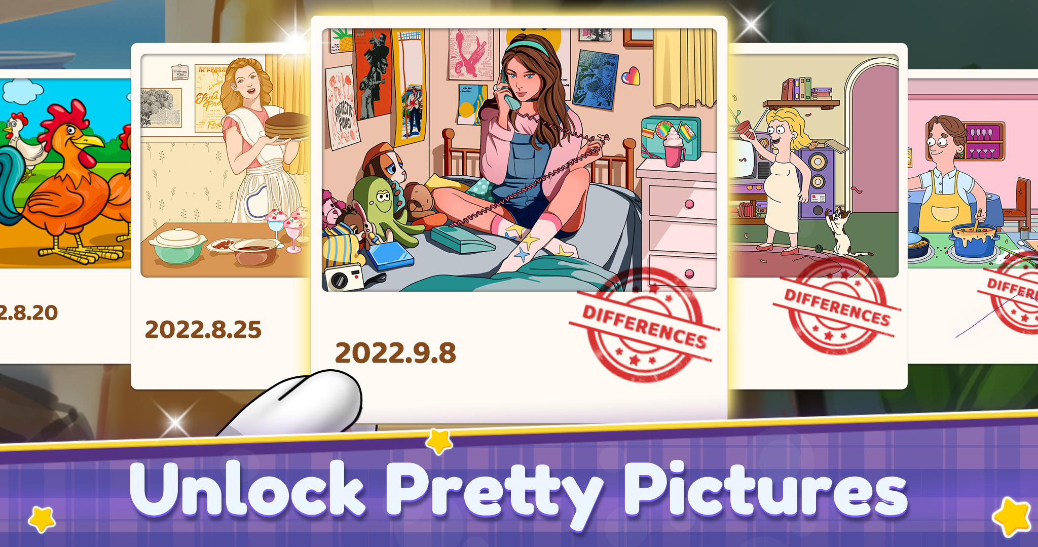 اسکرین شات 7 بازی Find Differences: Spot Fun