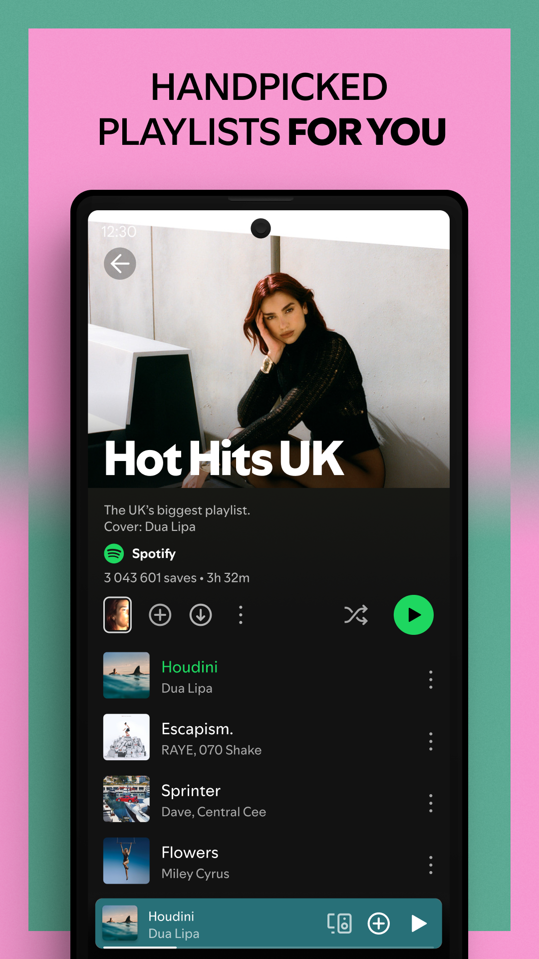 اسکرین شات 3 برنامه موزیک اسپاتیفای (Spotify)