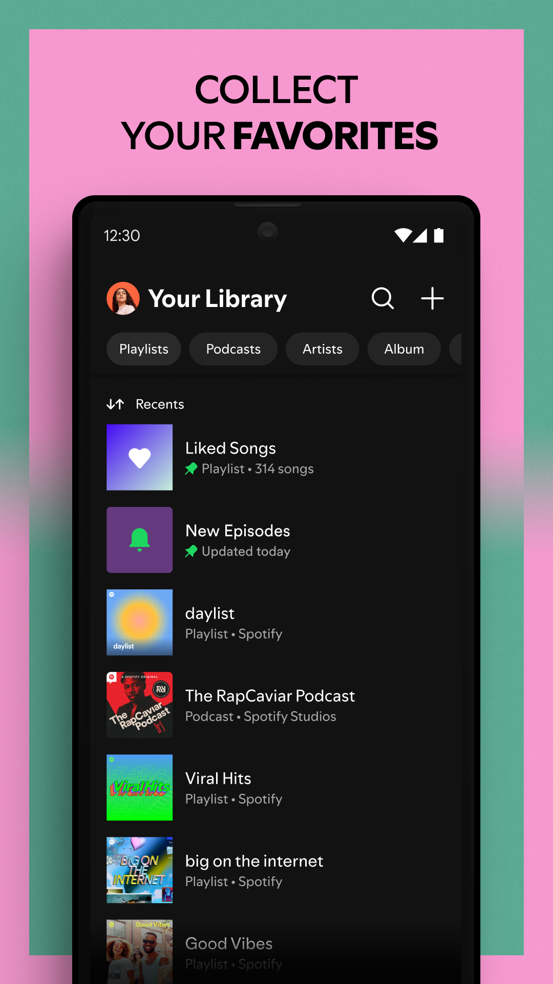 اسکرین شات 7 برنامه موزیک اسپاتیفای (Spotify)