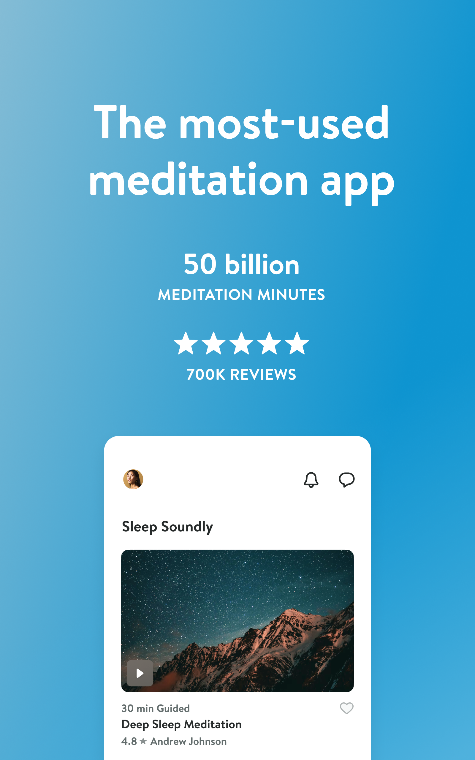 اسکرین شات برنامه Insight Timer - Meditation App 1