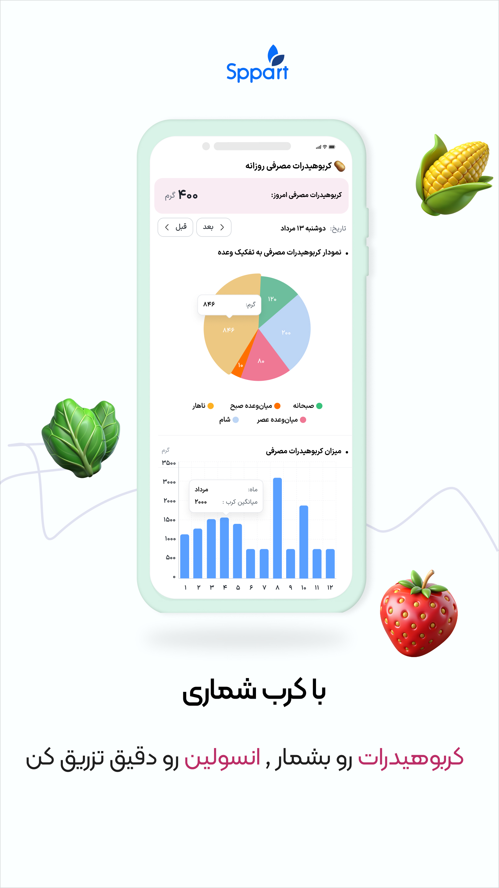 اسکرین شات 10 برنامه اسپارت | رژیم غذایی و مدیریت دیابت