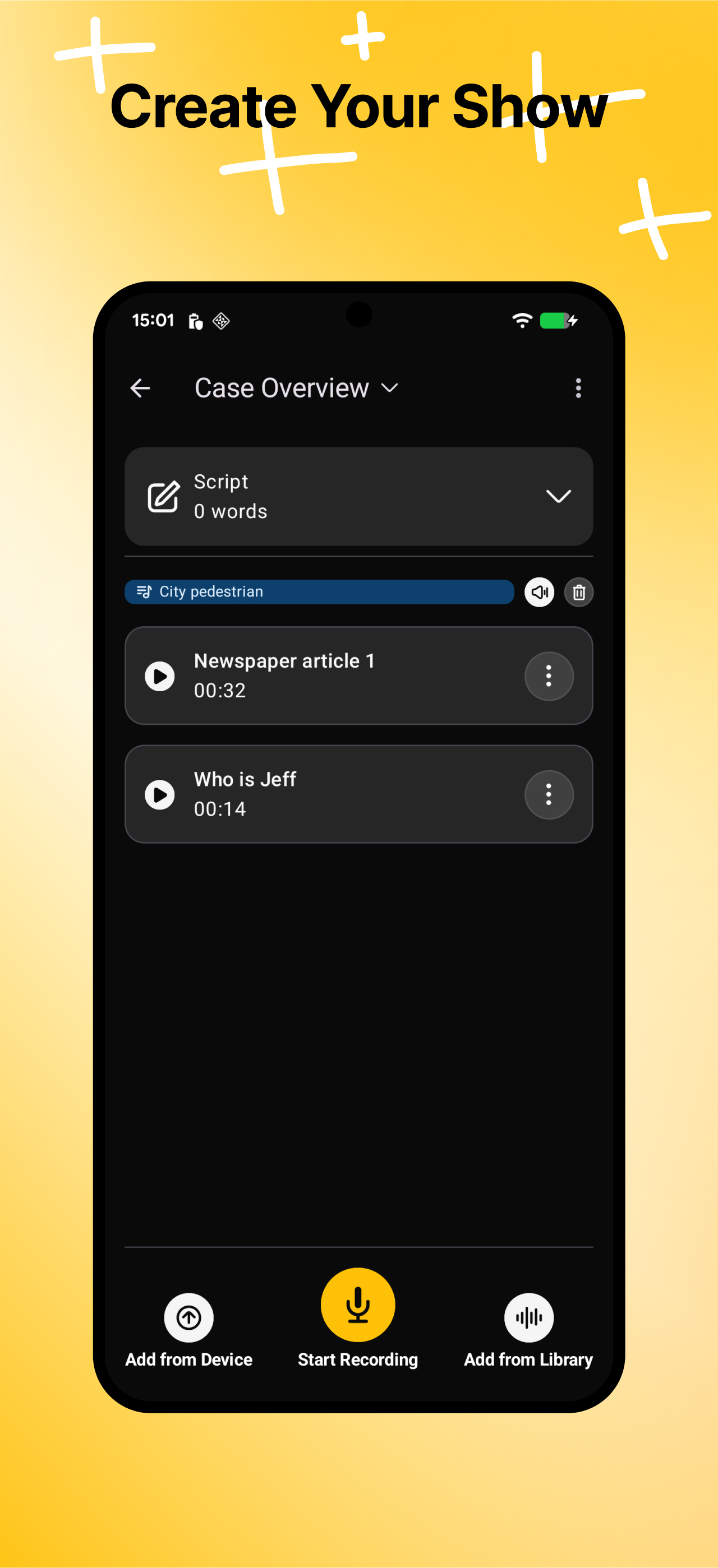اسکرین شات 5 برنامه Spreaker Podcasts