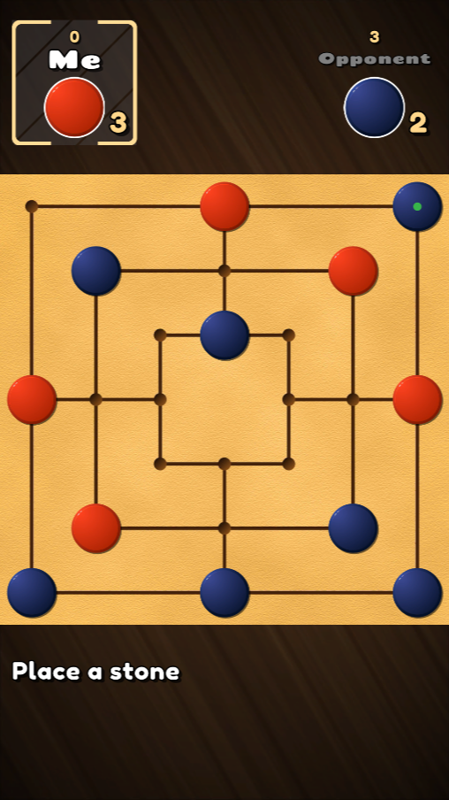 اسکرین شات 2 بازی Nine Men's Morris | Maru