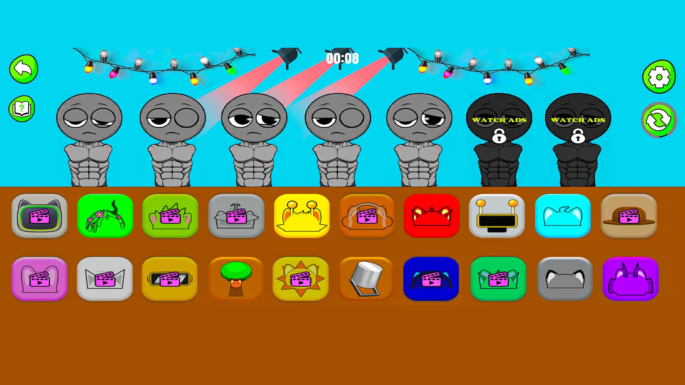 اسکرین شات 1 بازی Incredible Scary Music Game