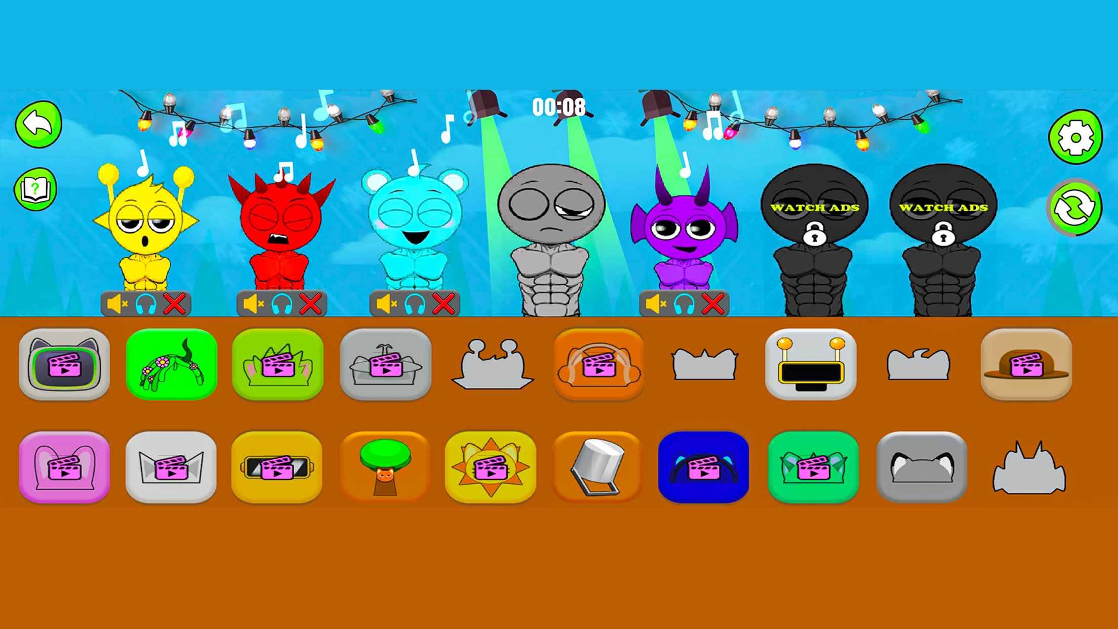 اسکرین شات 2 بازی Incredible Scary Music Game