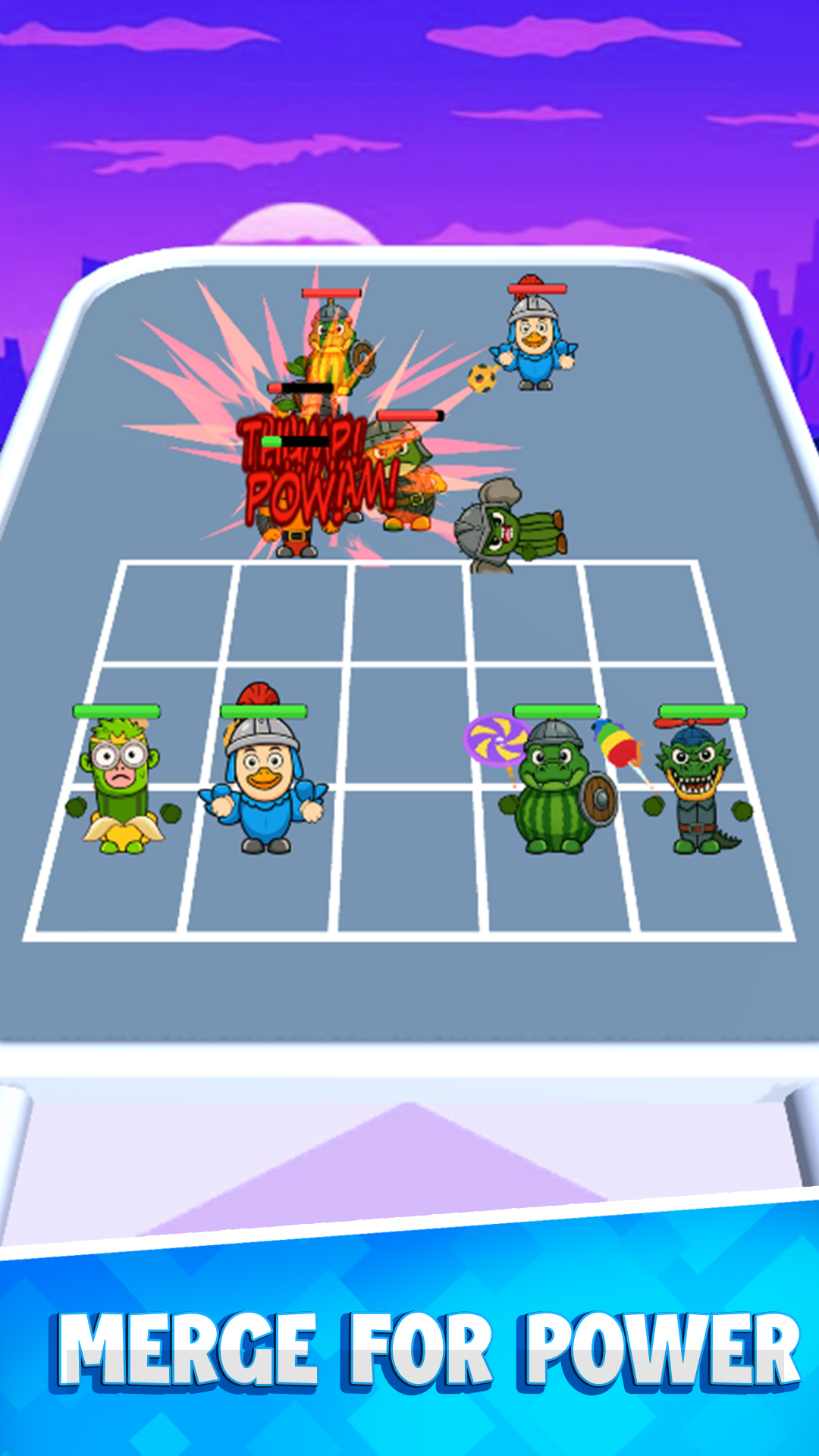 اسکرین شات 3 بازی Brainbot Merge Battle