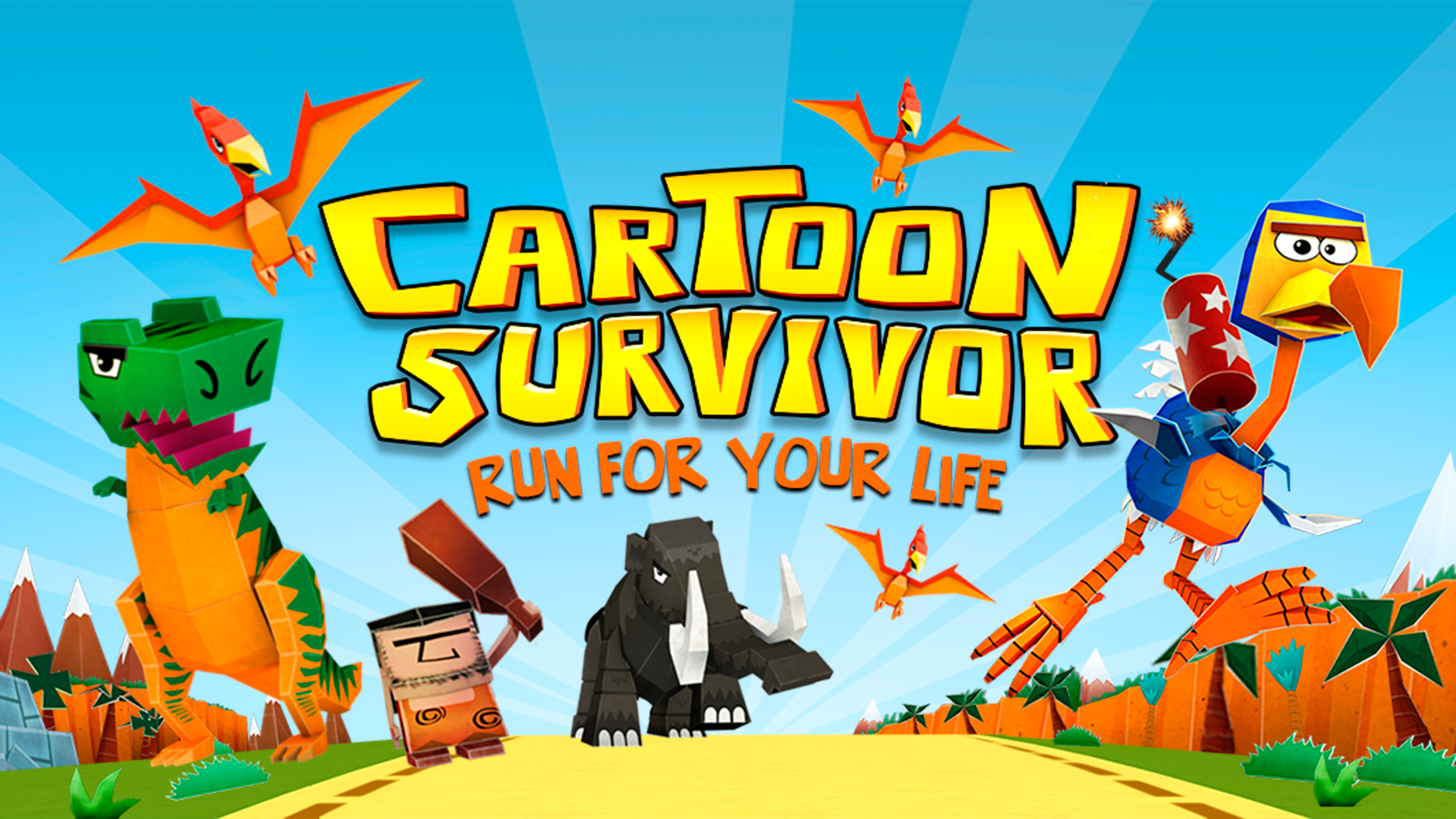 اسکرین شات 6 بازی Cartoon Survivor