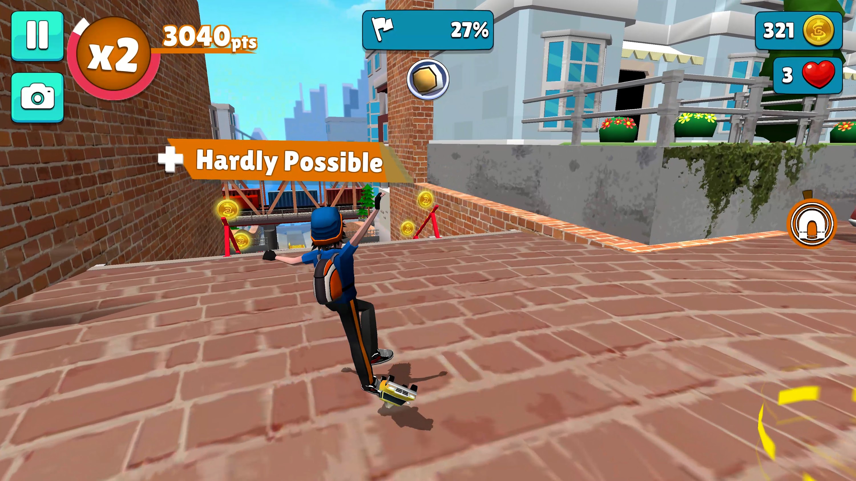 اسکرین شات 2 بازی Faily Skater