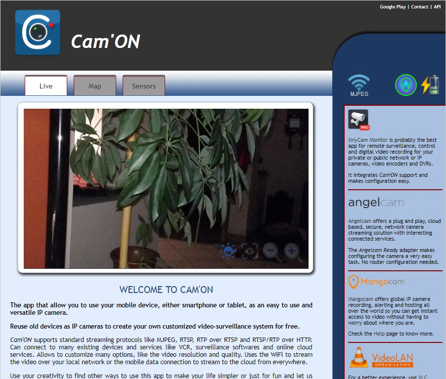 اسکرین شات 6 برنامه CamON Live Streaming