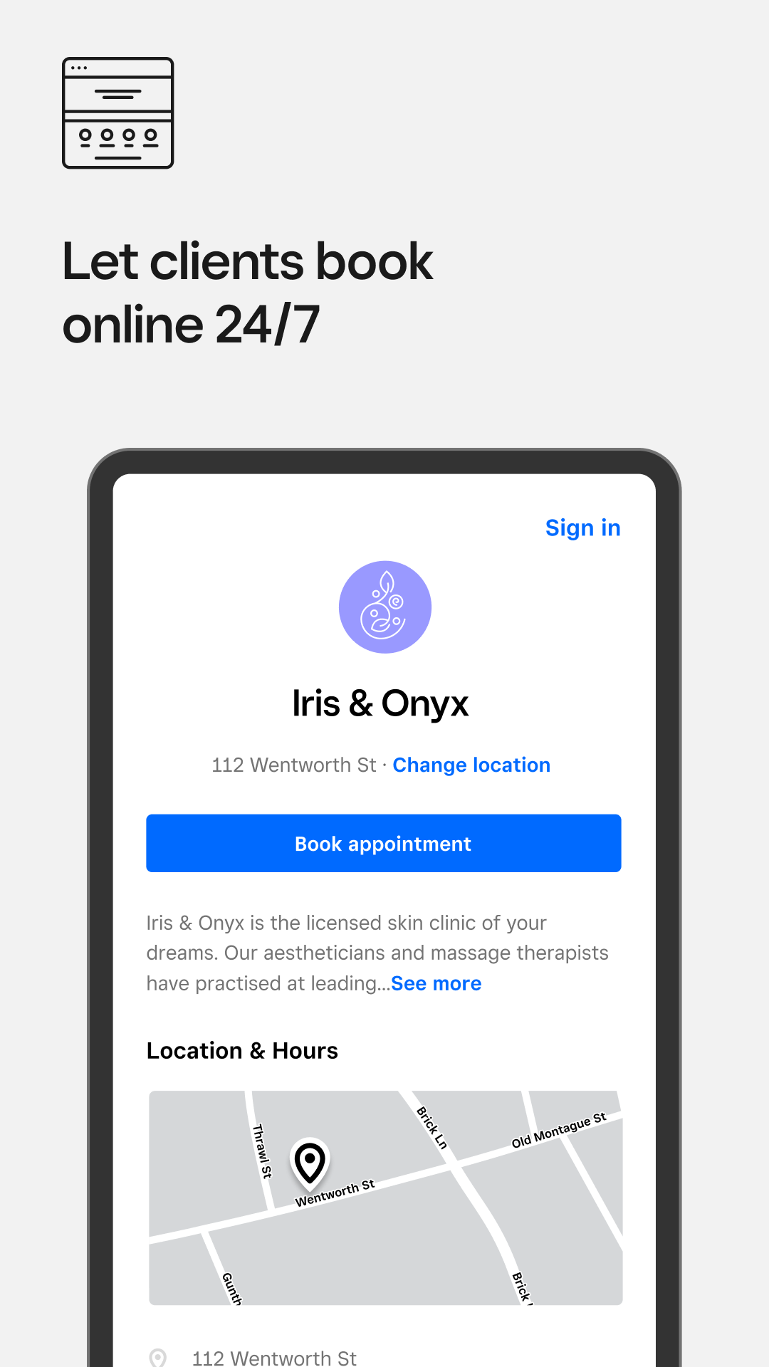 اسکرین شات 4 برنامه Square Appointments: Scheduler