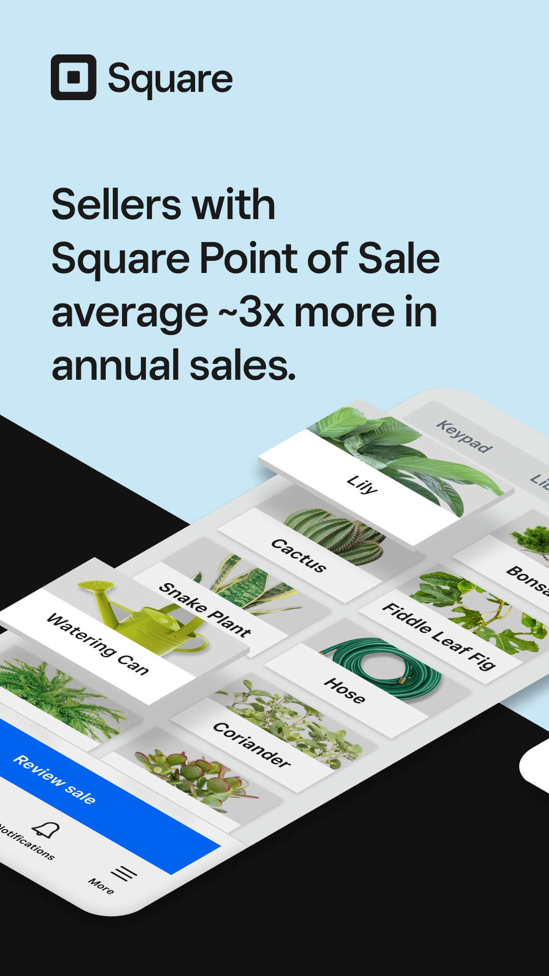 اسکرین شات 1 برنامه Square Point of Sale Beta