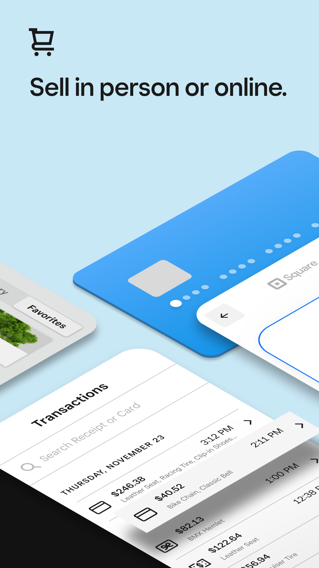 اسکرین شات 2 برنامه Square Point of Sale Beta