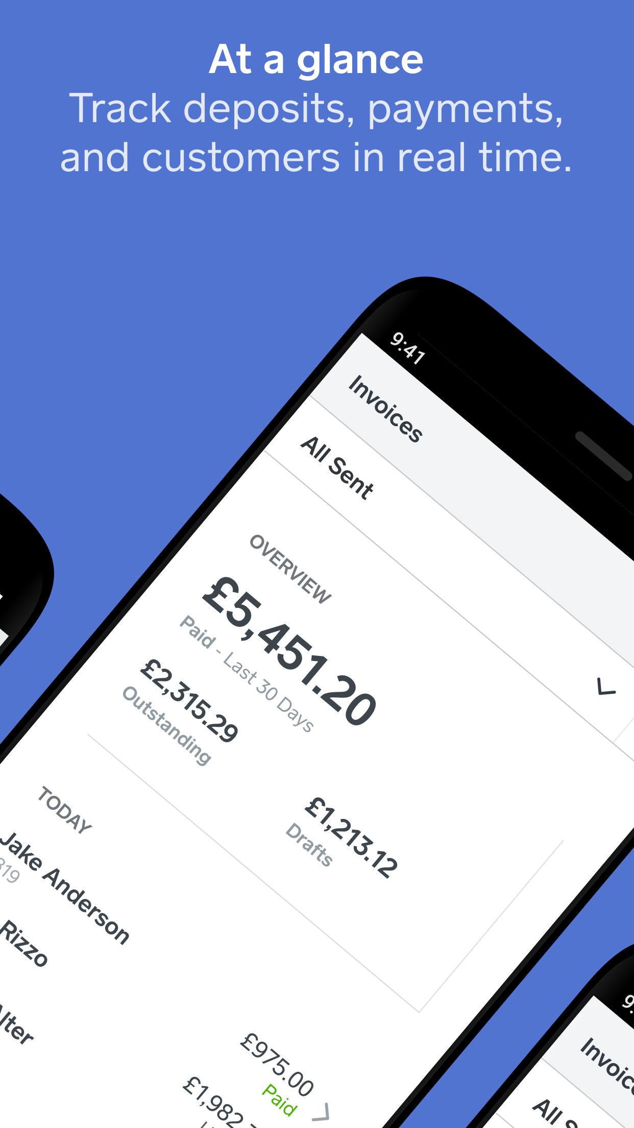 اسکرین شات 3 برنامه Square Invoices