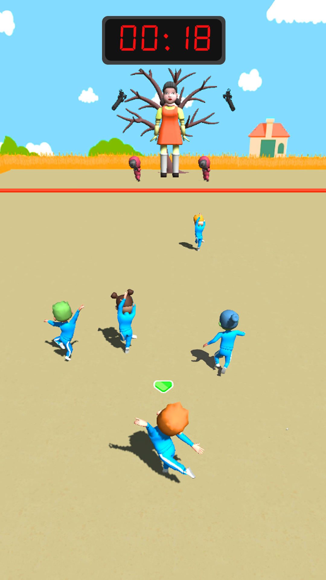اسکرین شات 2 بازی Squid Challenge: Survival Game