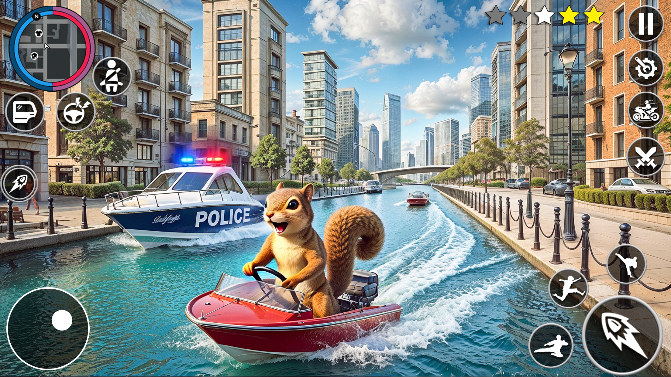 اسکرین شات 5 بازی Squirrel Family 3D Gun Master