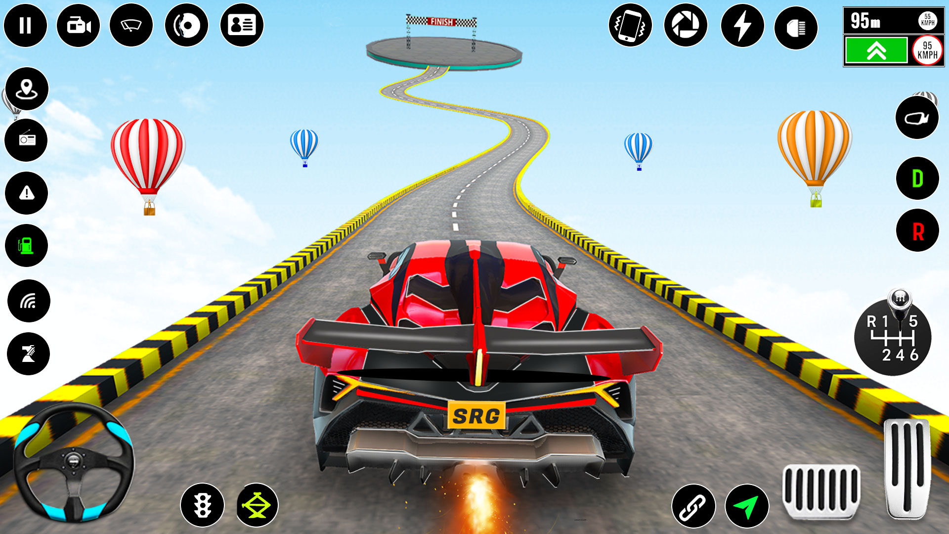 اسکرین شات 1 بازی Car Stunt Game: GT Ramp Stunts
