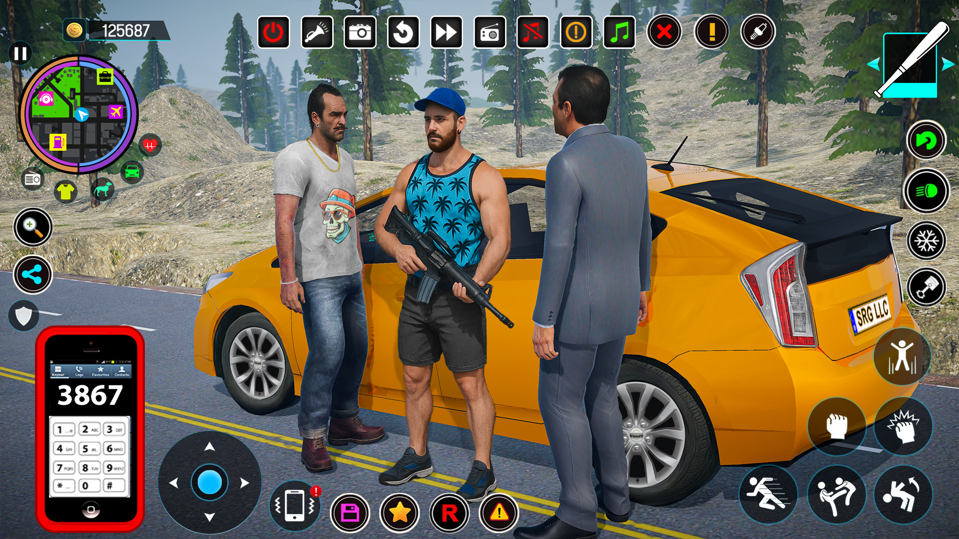 اسکرین شات 2 بازی Gangster Mafia City Crime Game