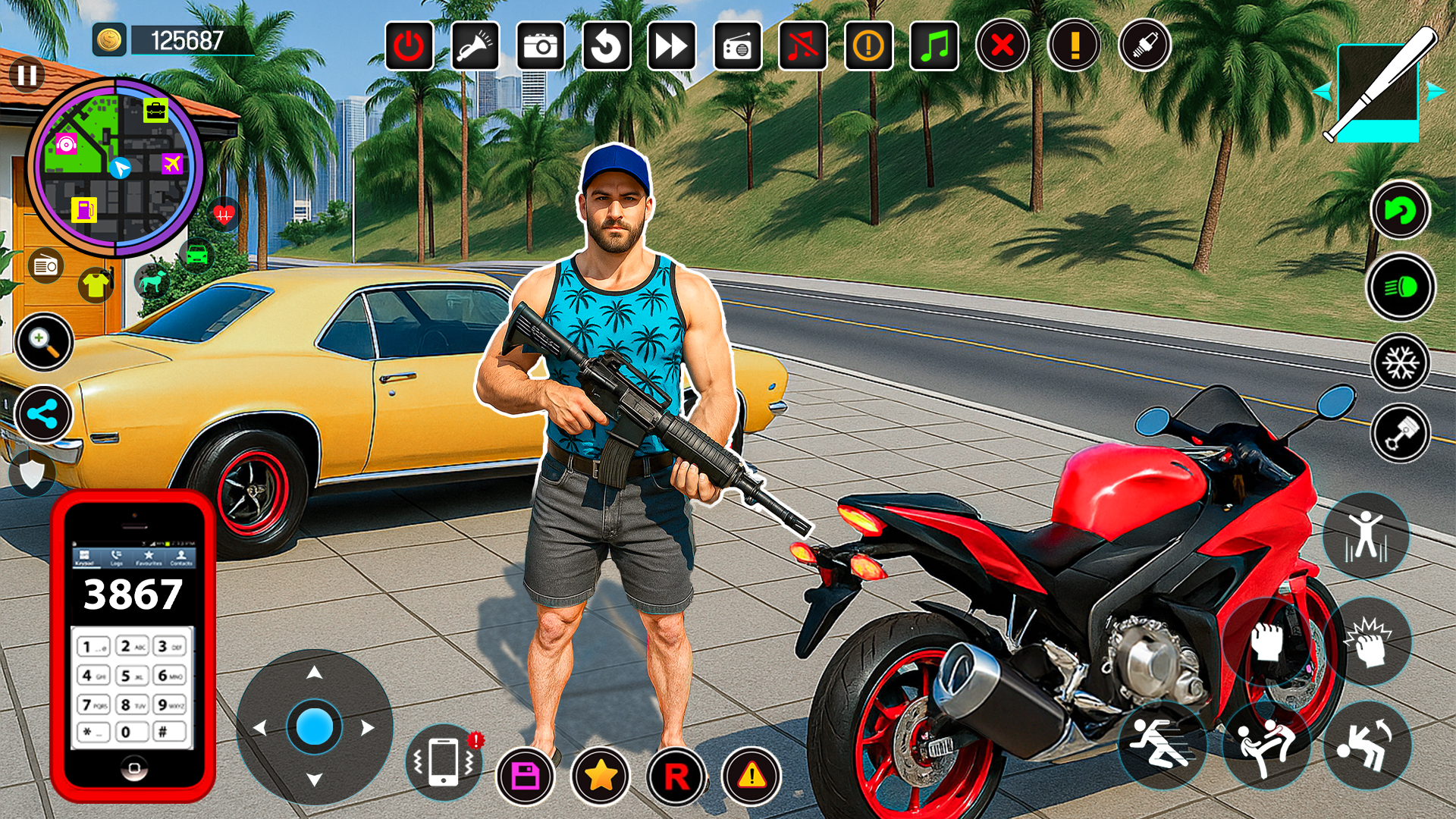 اسکرین شات 1 بازی Gangster Mafia City Crime Game