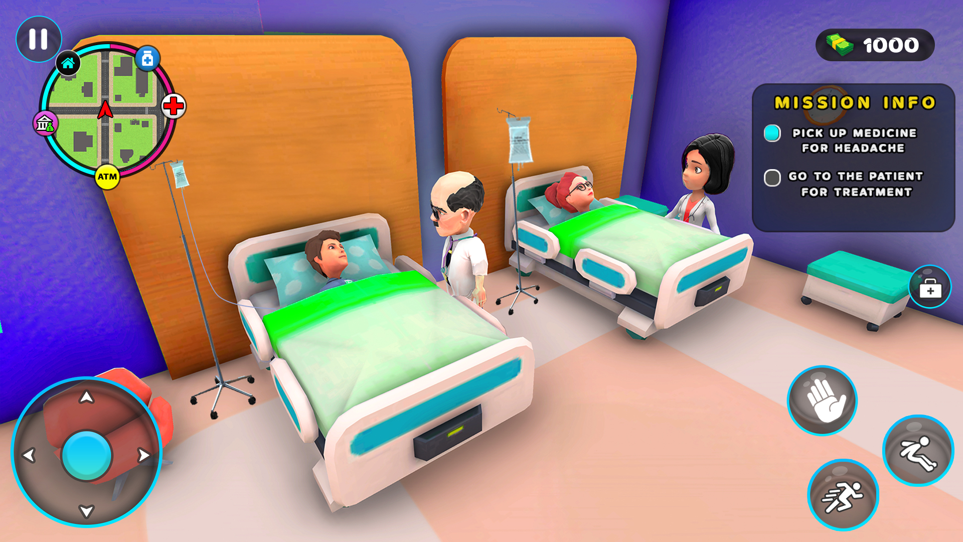 اسکرین شات 6 بازی Mobile Doctor Dream Hospital