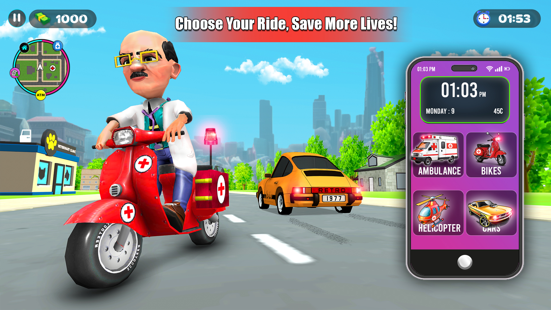 اسکرین شات 1 بازی Mobile Doctor Dream Hospital