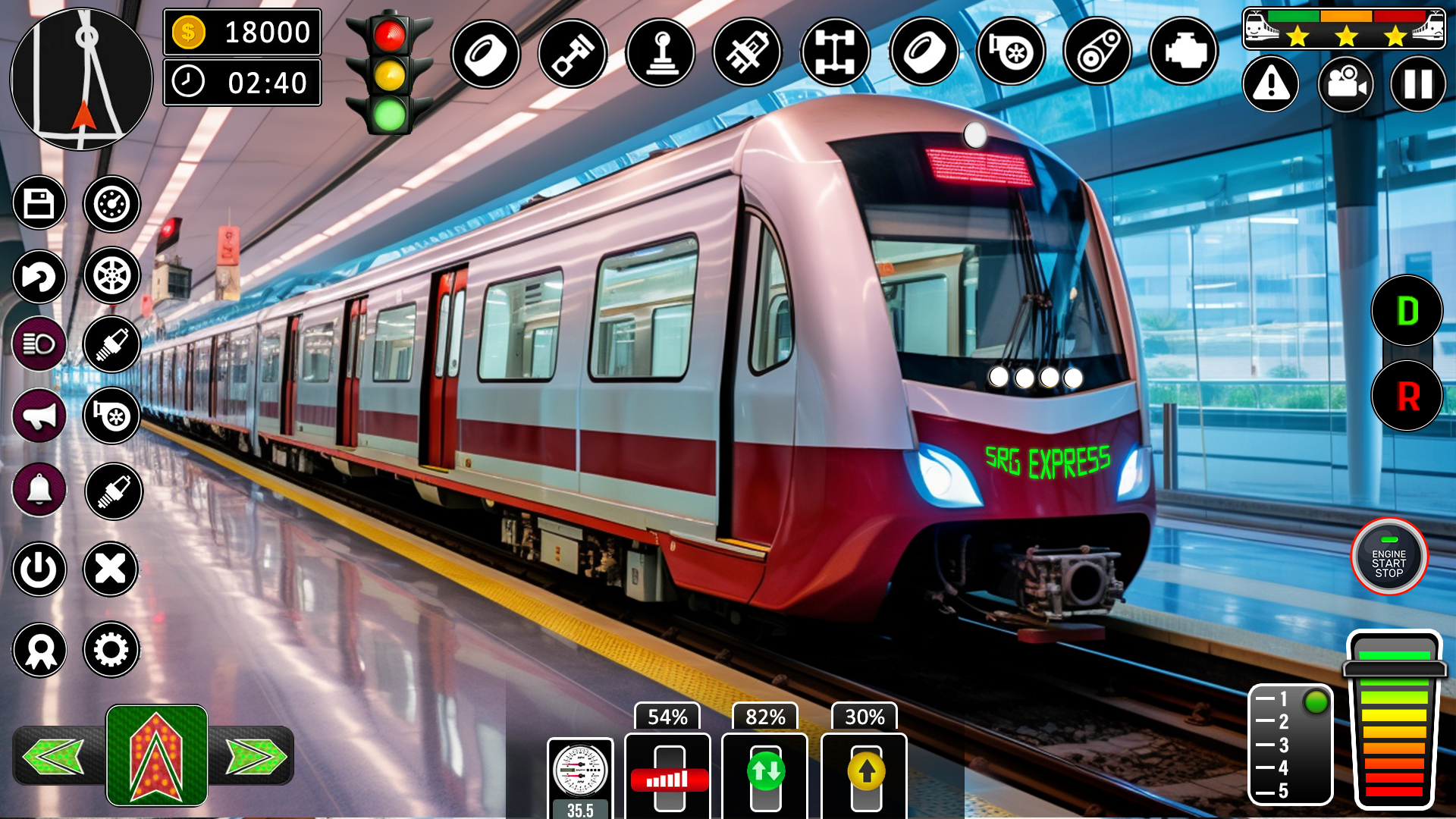 اسکرین شات 4 بازی City Train Simulator Games 3D