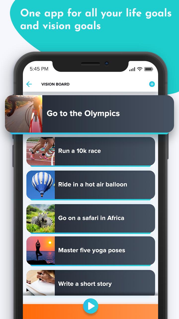 اسکرین شات 3 برنامه Life Goal Planner &Affirmation