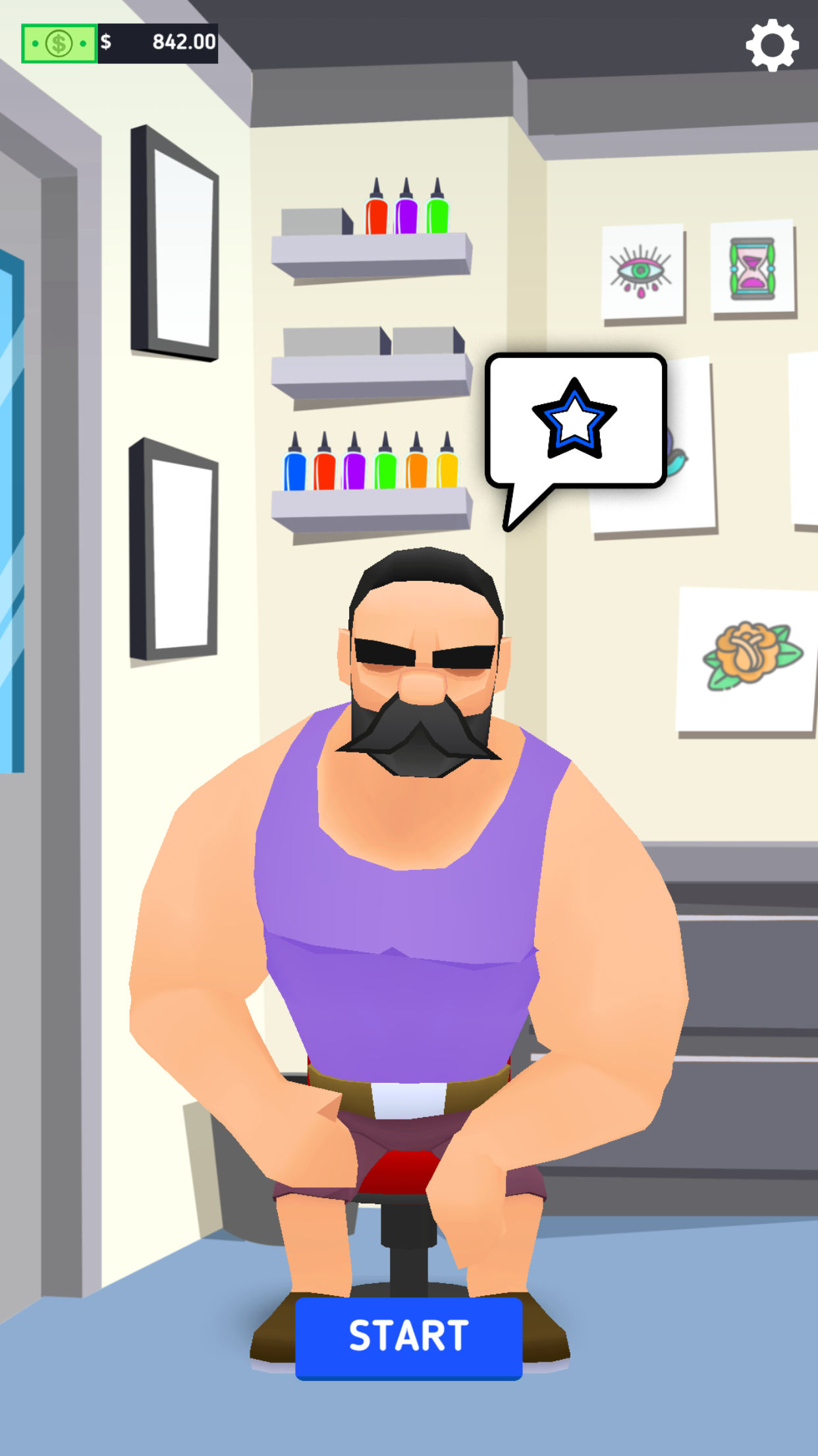 اسکرین شات بازی Ink Inc. - Tattoo Drawing 1