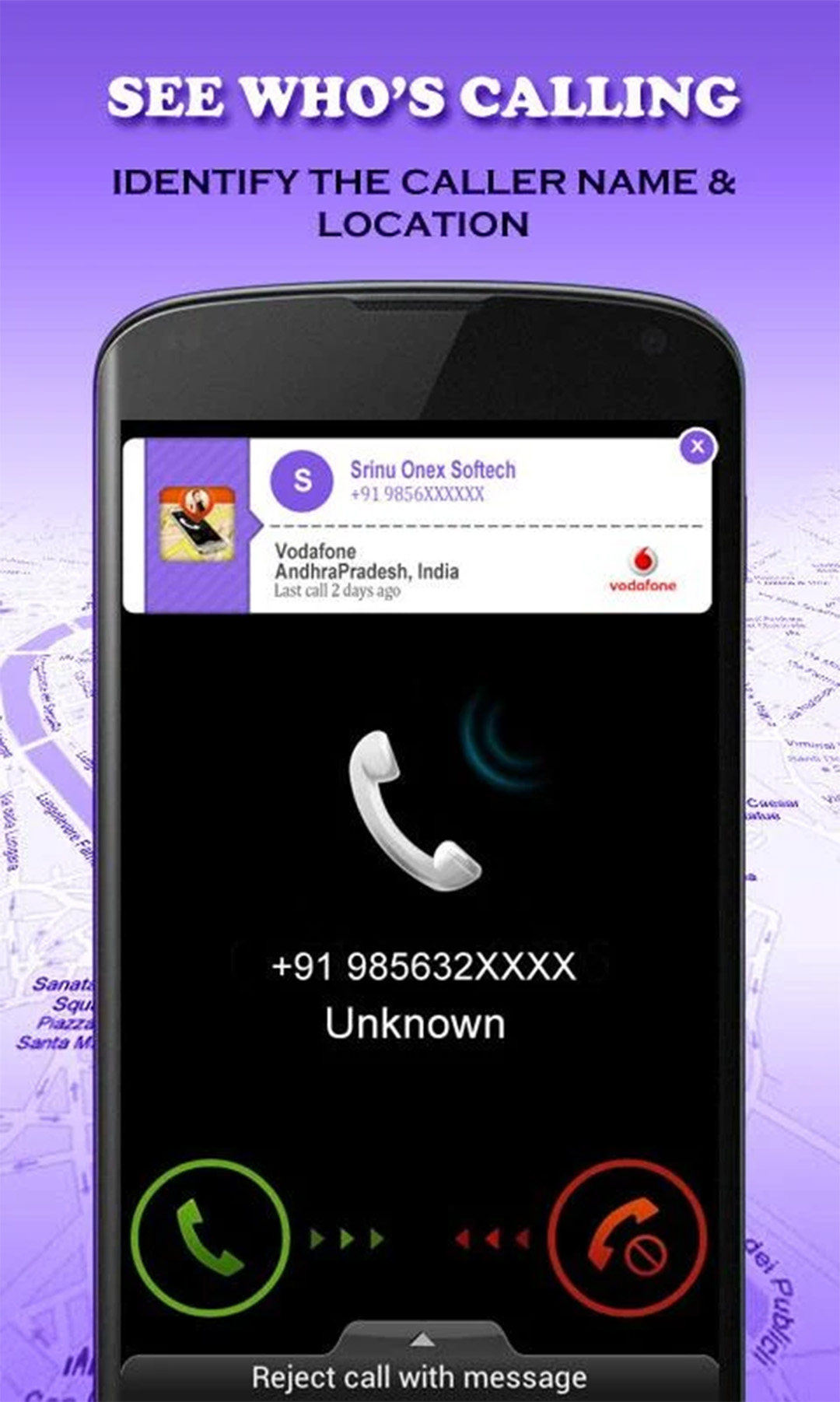 اسکرین شات 2 برنامه Mobile Number Locator