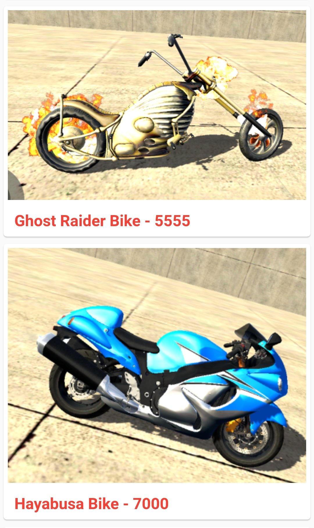 اسکرین شات 3 برنامه Cheats for Indian Bikes 3D