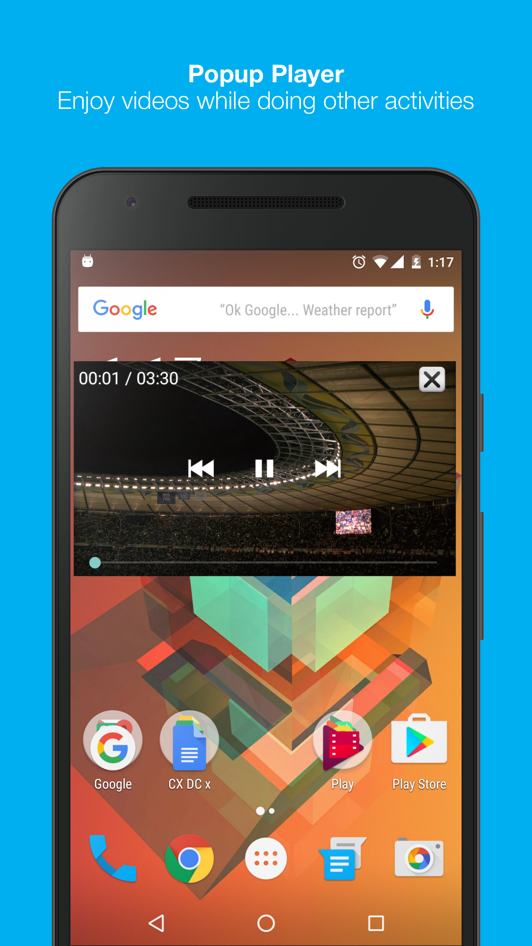 اسکرین شات 5 برنامه SR Player (Video Player)