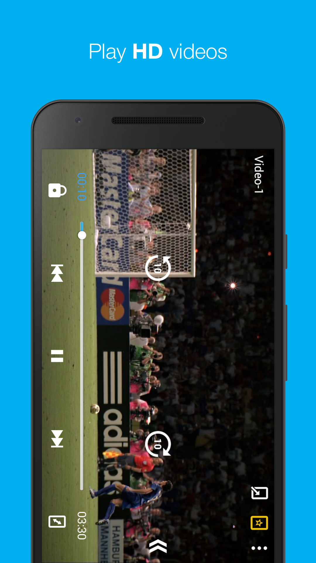 اسکرین شات 2 برنامه SR Player (Video Player)