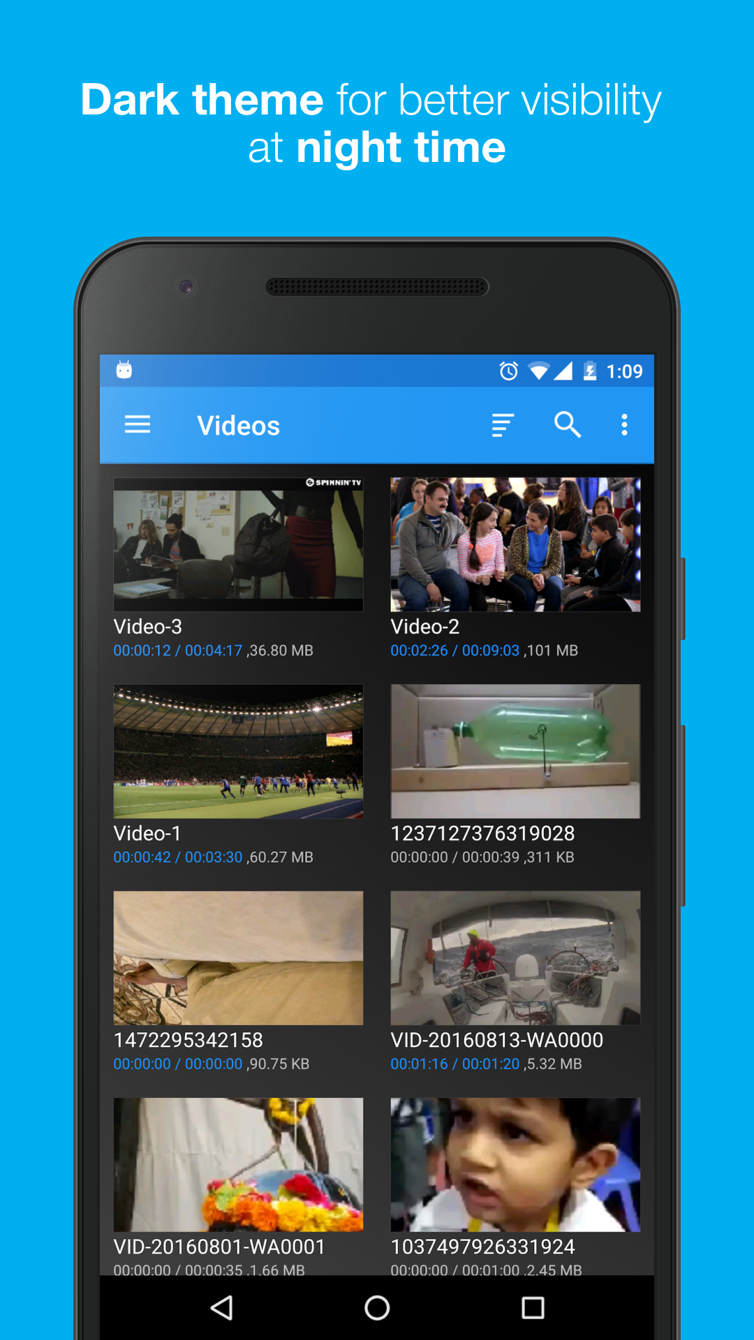 اسکرین شات 8 برنامه SR Player (Video Player)