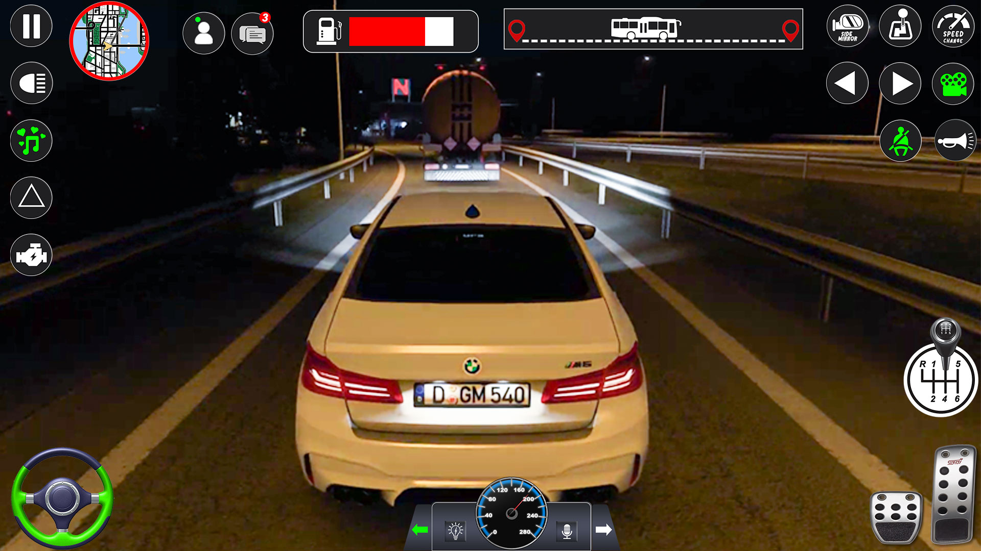 اسکرین شات 6 بازی Modern Car Driving 3D Games