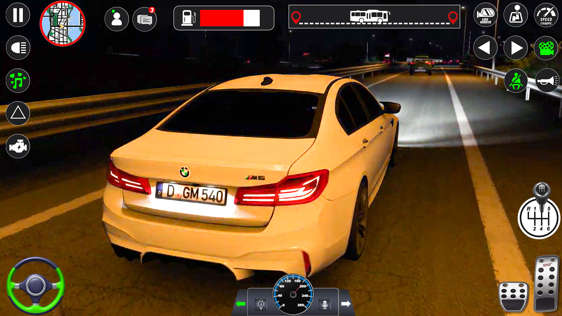 اسکرین شات 4 بازی Modern Car Driving 3D Games