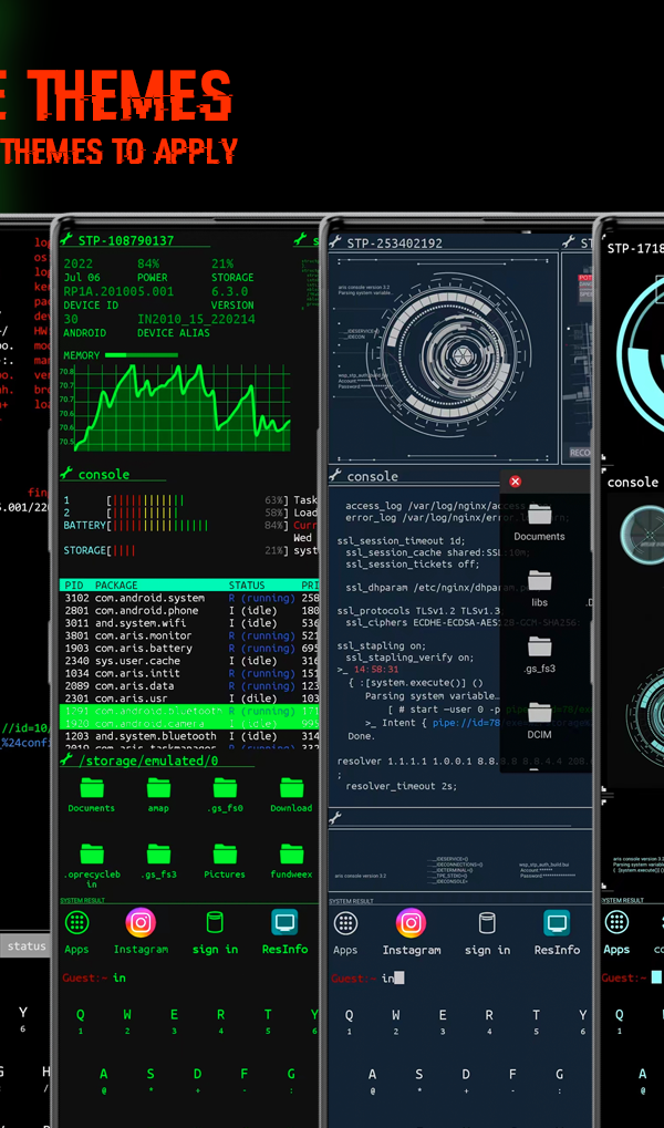 اسکرین شات 4 برنامه Hacker System Launcher