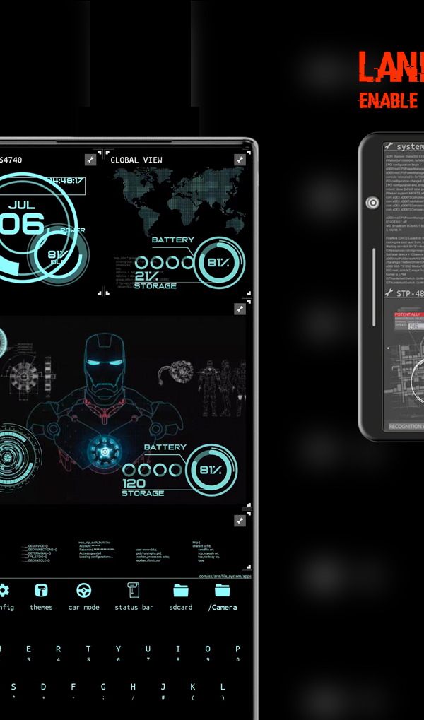 اسکرین شات 5 برنامه Hacker System Launcher