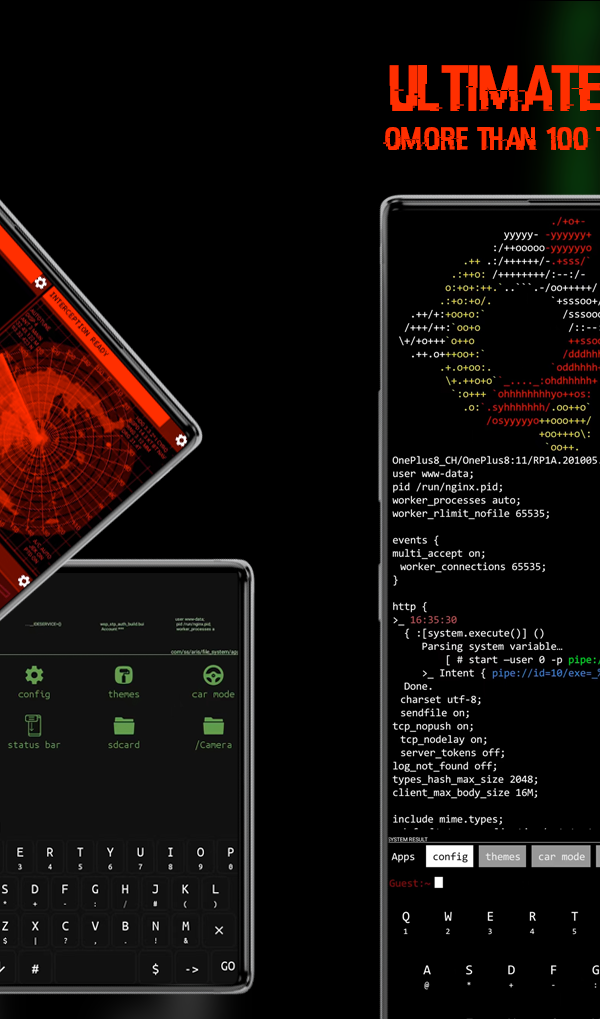 اسکرین شات 3 برنامه Hacker System Launcher