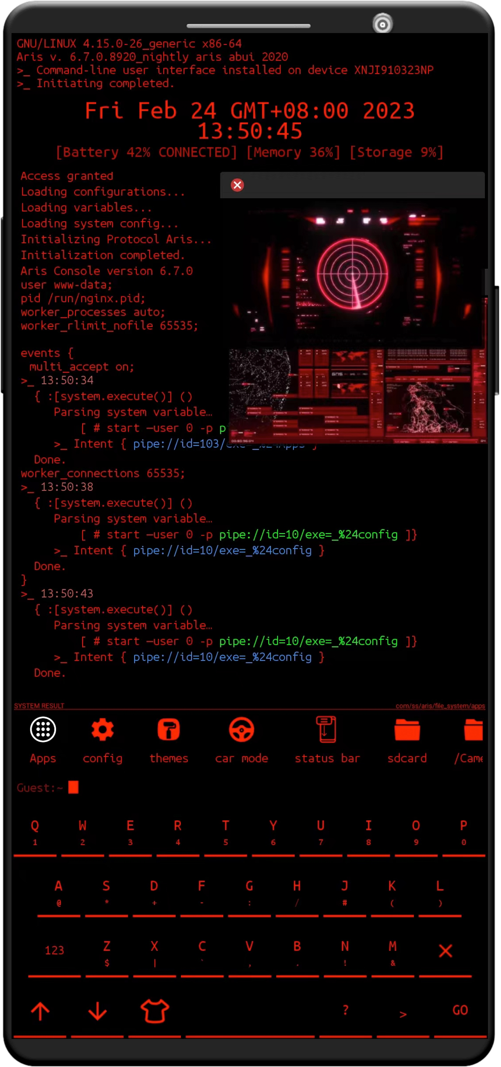 اسکرین شات 4 برنامه Termux Launcher