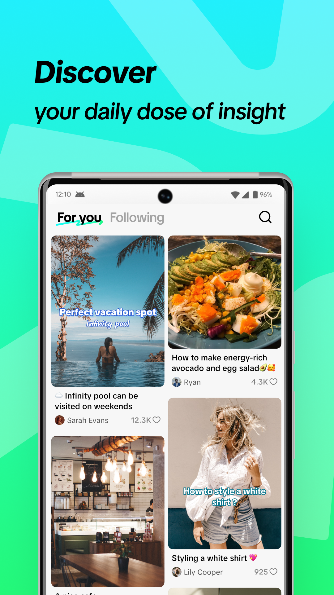 اسکرین شات 1 برنامه TikTok Notes