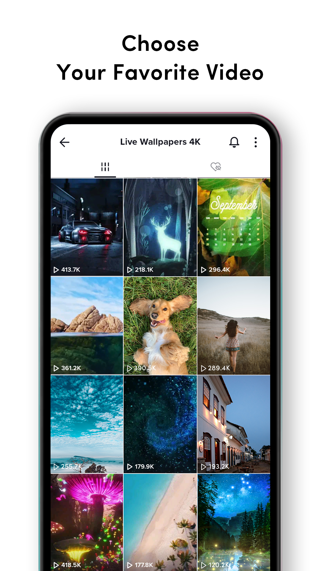 اسکرین شات 4 برنامه TikTok Live Wallpaper