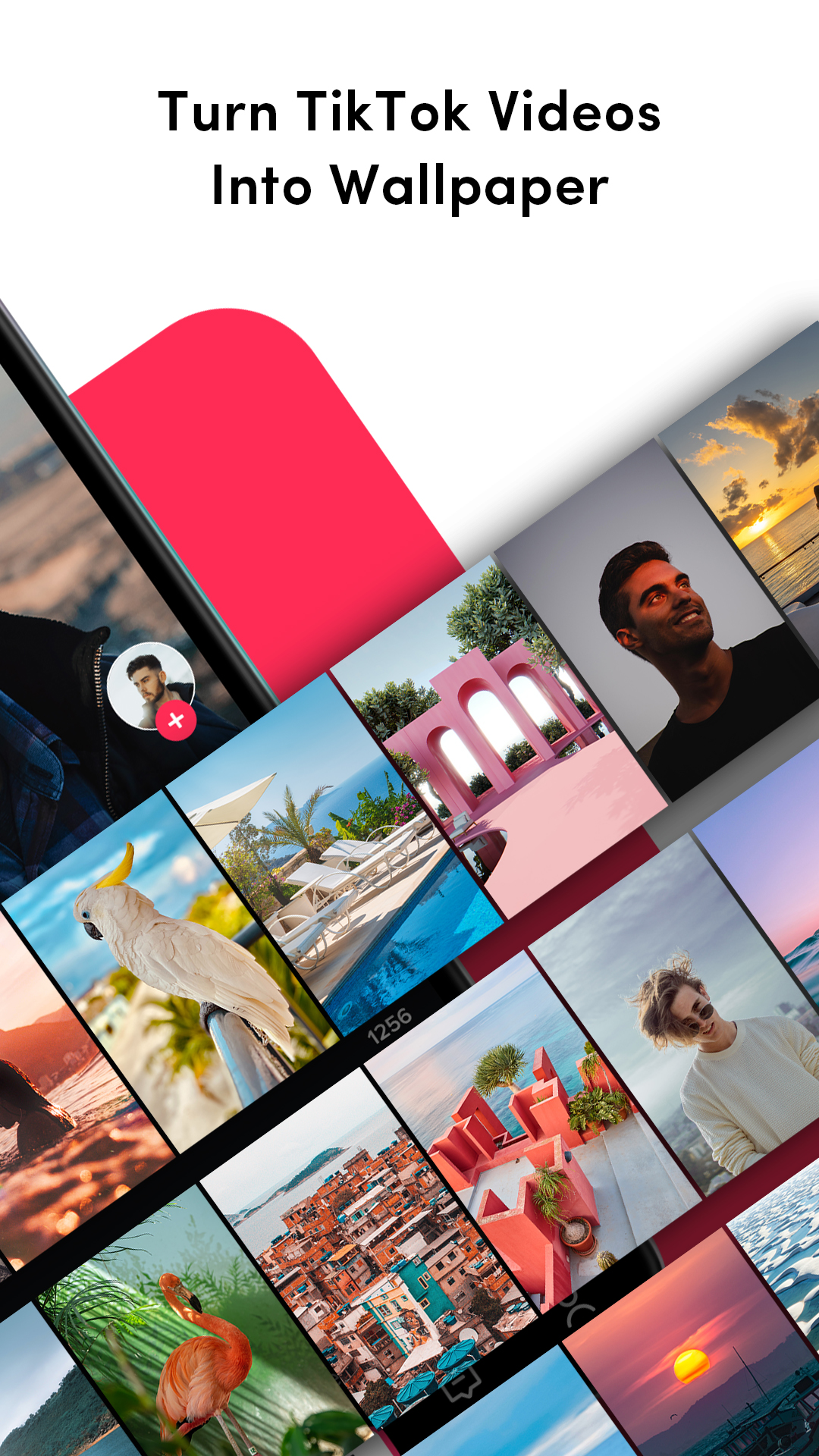 اسکرین شات 2 برنامه TikTok Live Wallpaper