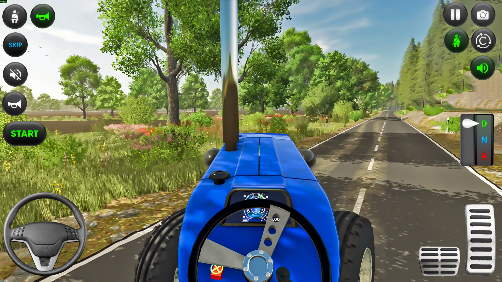 اسکرین شات 5 بازی Cargo Tractor Farming Games 3D