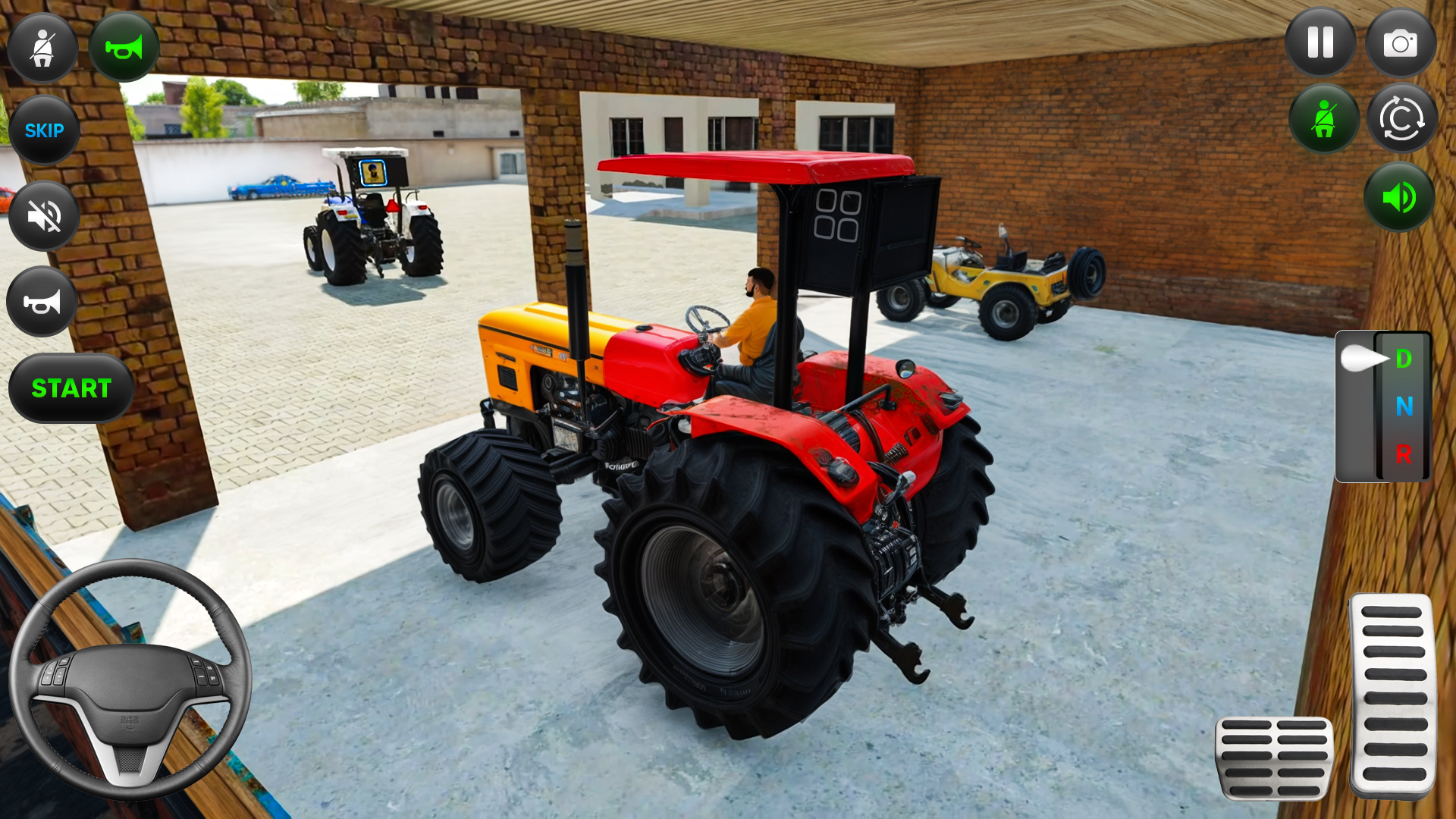 اسکرین شات 2 بازی Cargo Tractor Farming Games 3D